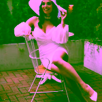 Alona bride profile has a warm, playful
