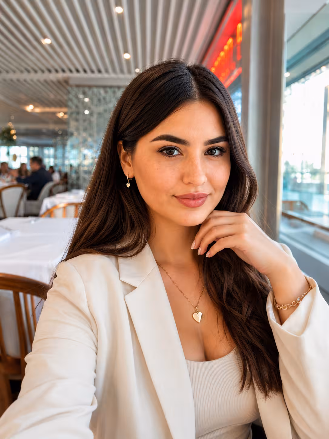 Open Woman's Profile