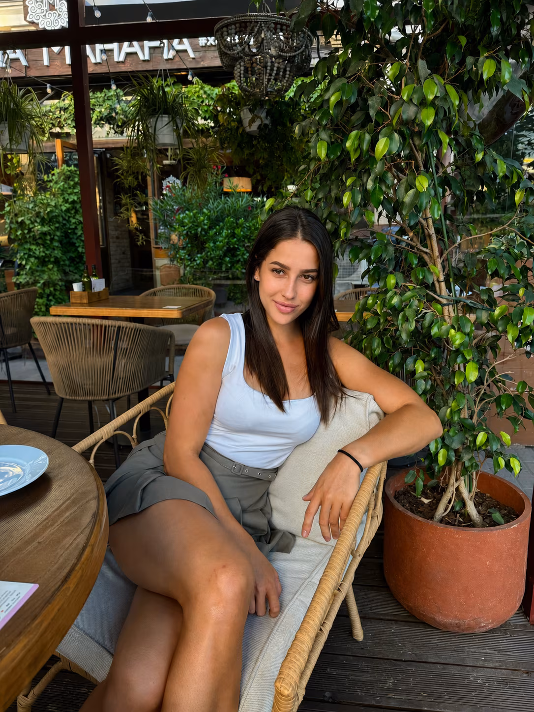 Open Woman's Profile
