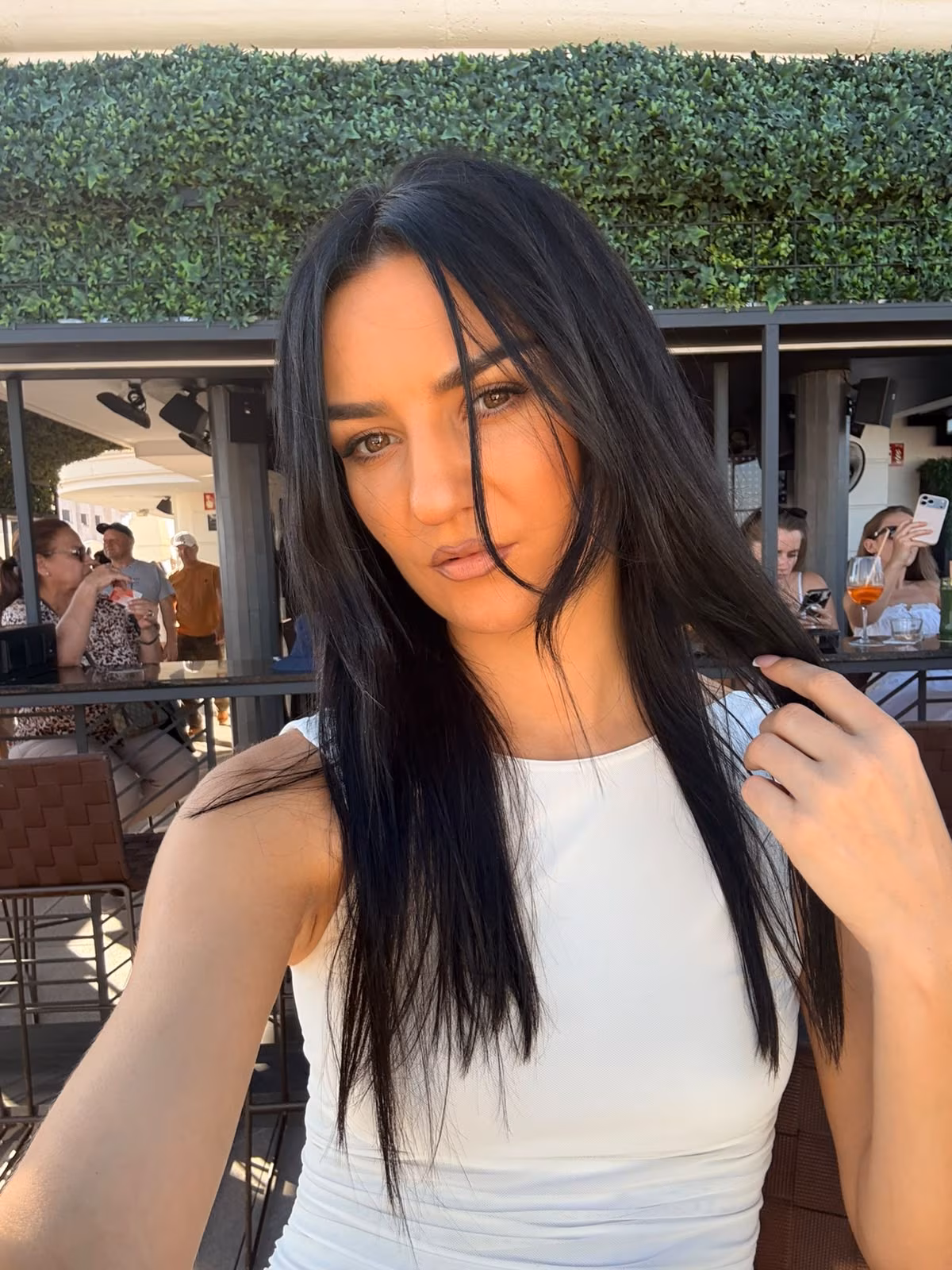 Open Woman's Profile